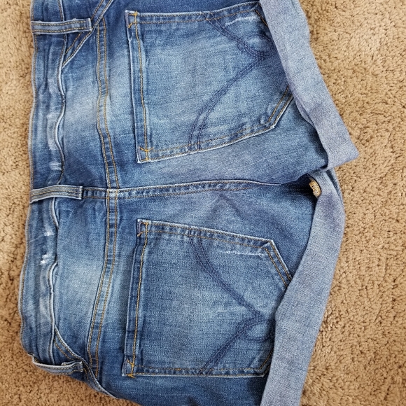 Bebe Rollo Cuff Boyfriend Short - Picture 2 of 6